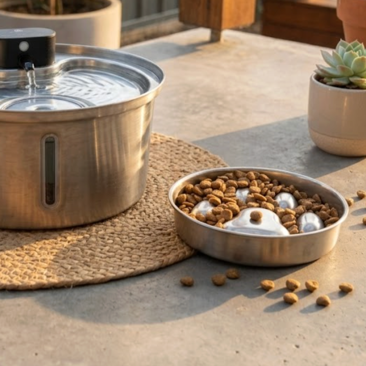 Floofii™ Stainless Steel Slow Feeder